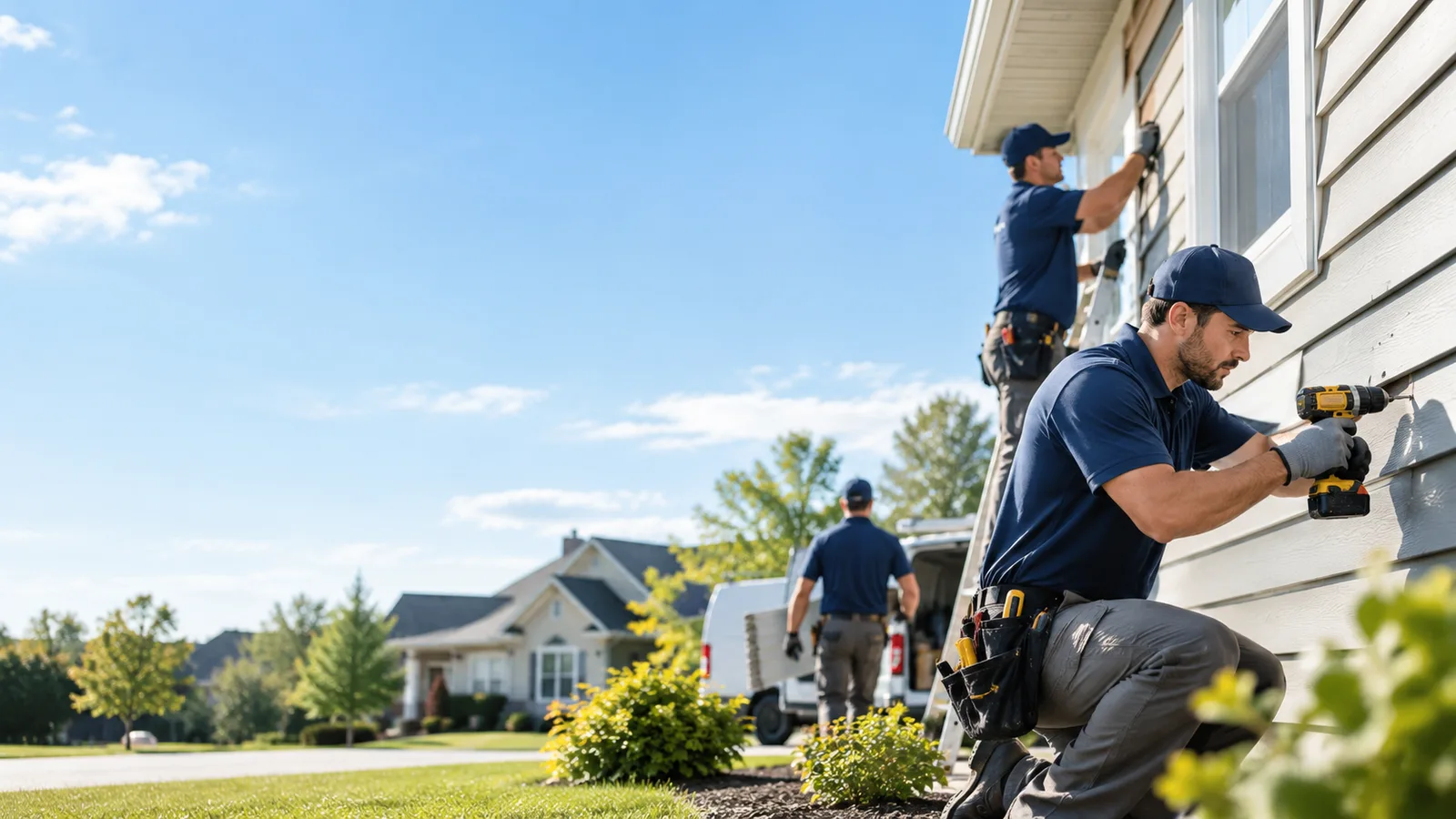 Partial Siding Replacement in Sterling, VA